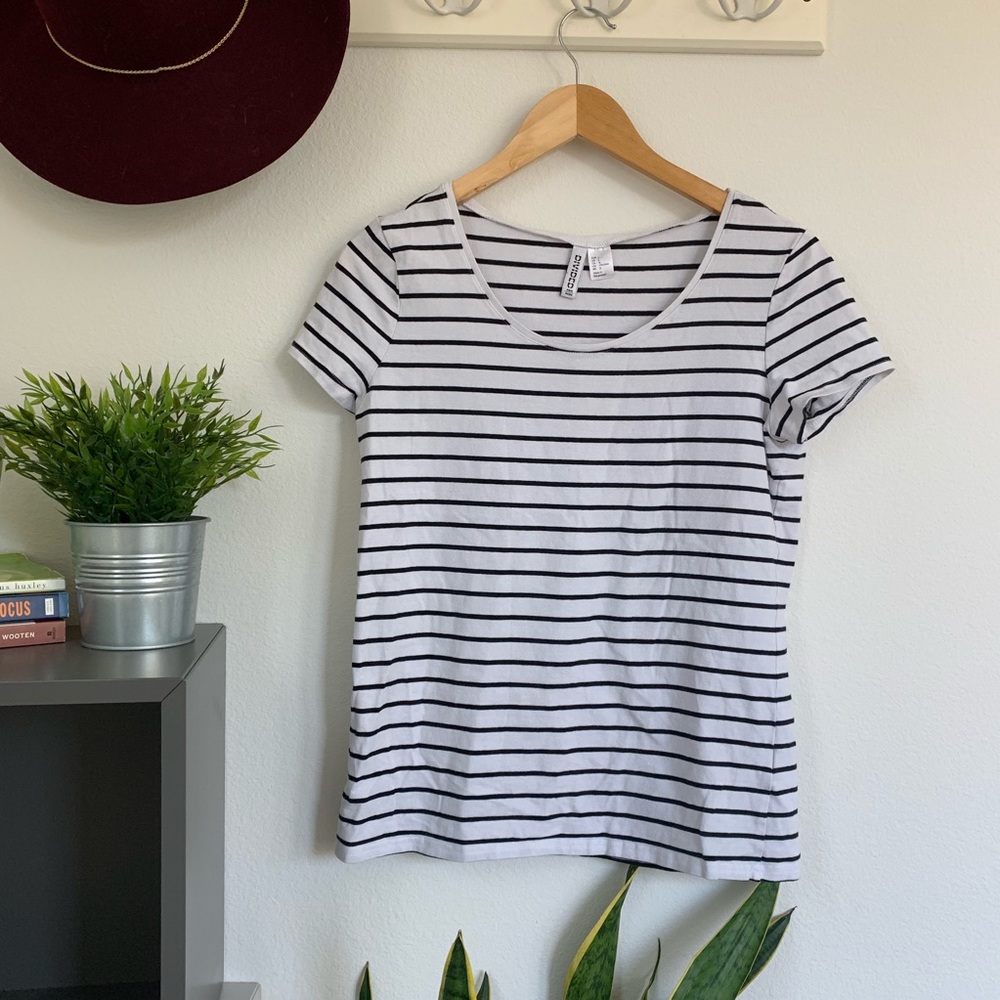 Striped Basic Tee | H&M